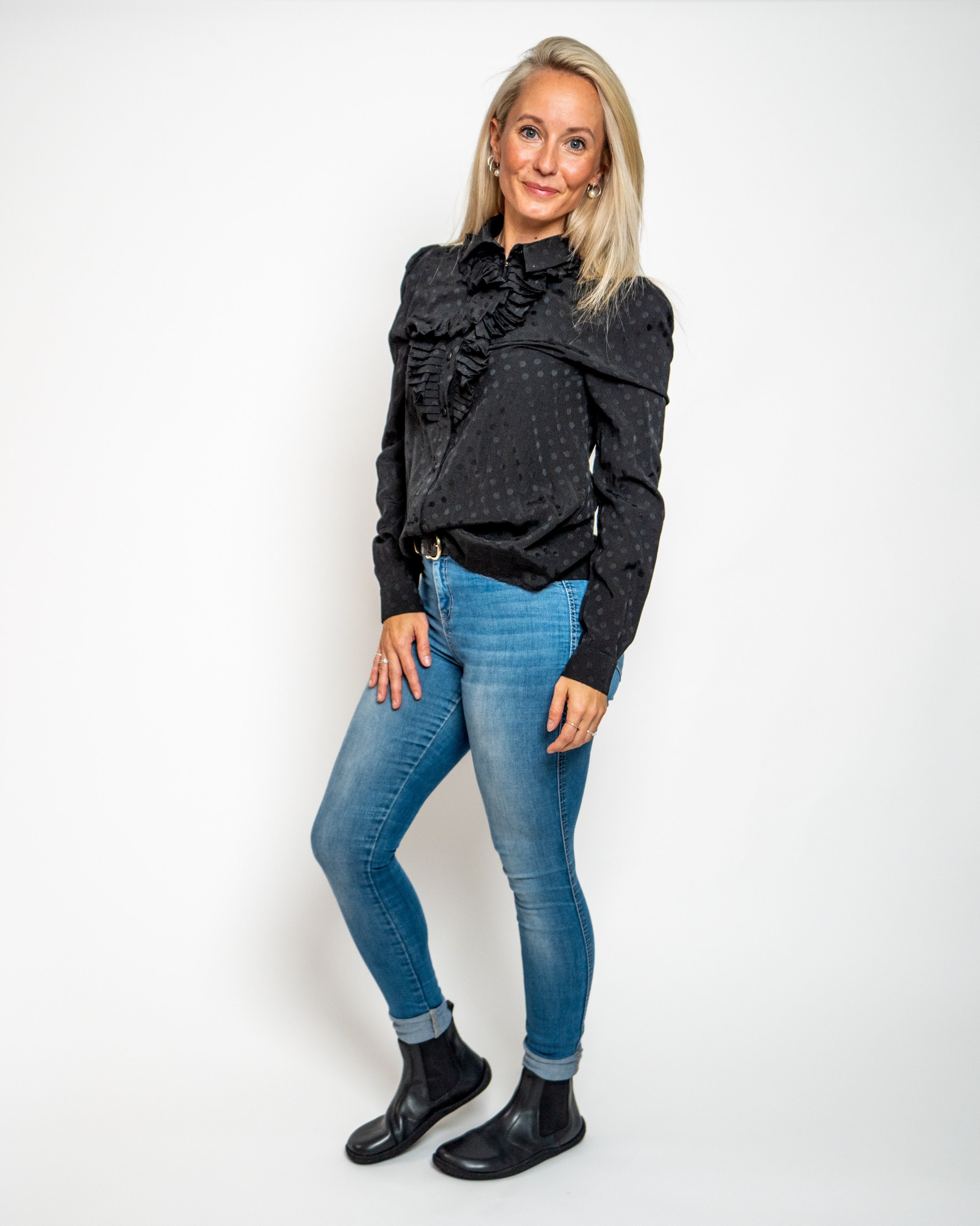 chelsea-kvindesko-sort-støvle-boots