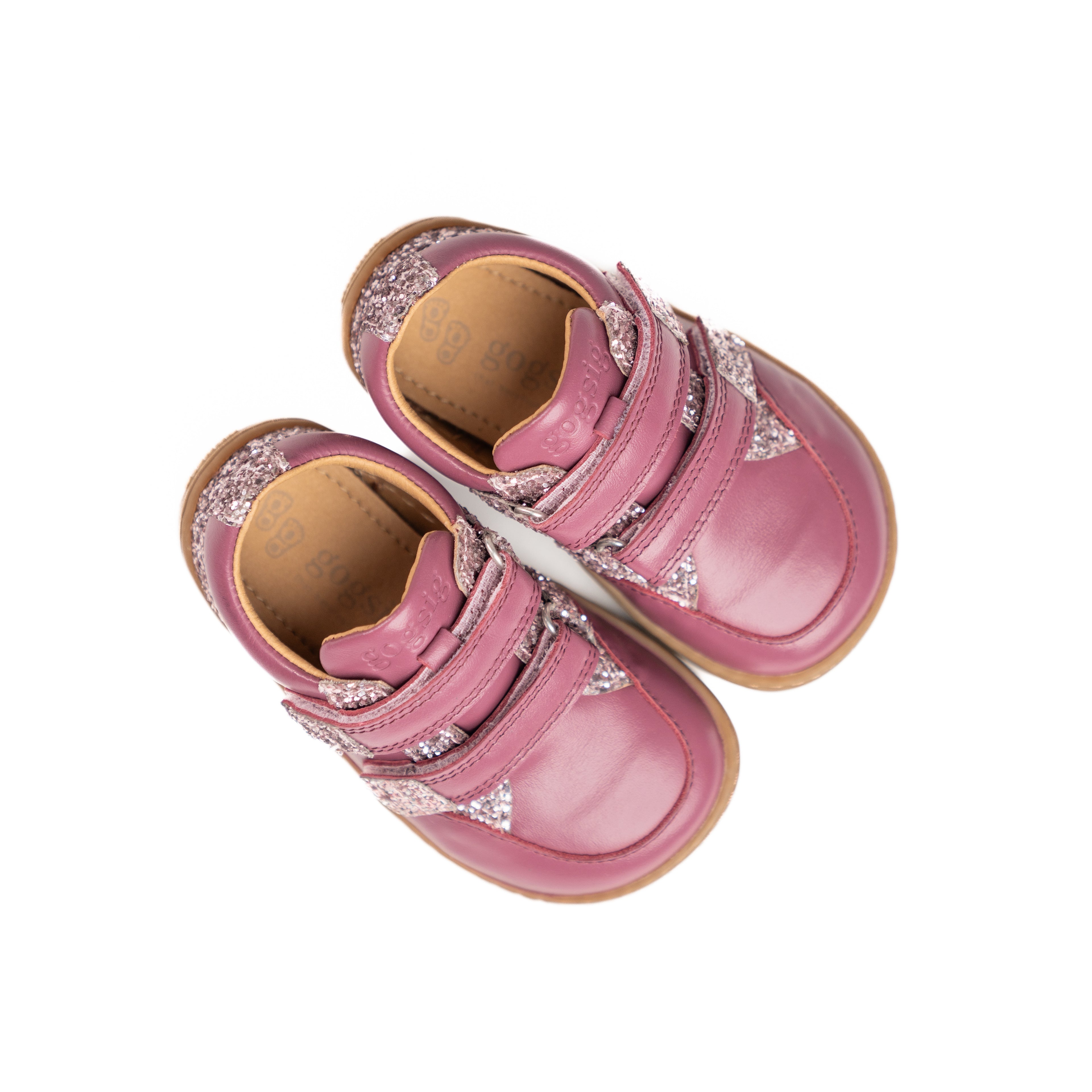 MY Lila Glitzer-Klettverschluss (DEMNÄCHST ERHÄLTLICH)