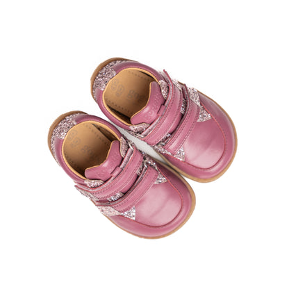 MY Lila Glitzer-Klettverschluss (DEMNÄCHST ERHÄLTLICH)