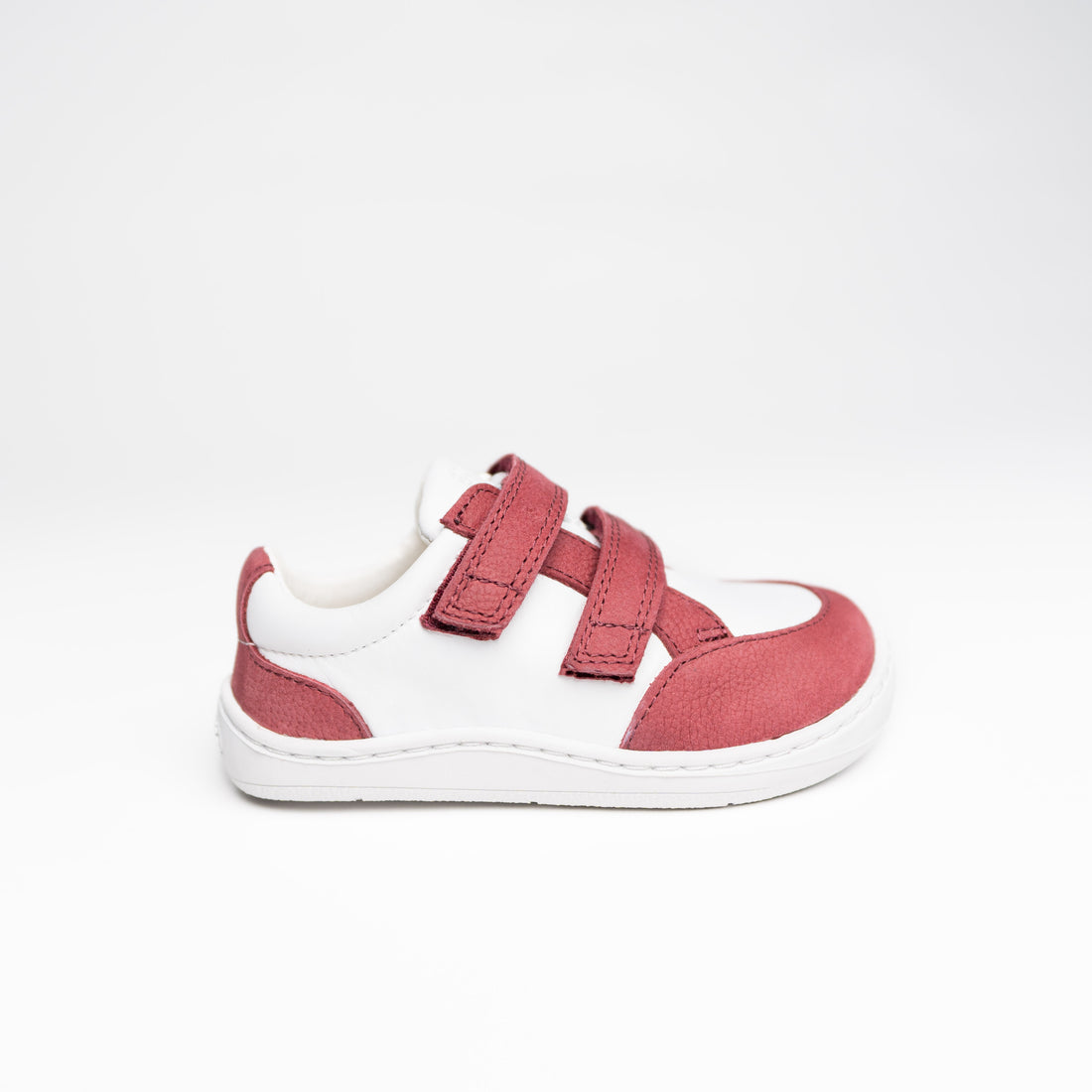 sneaker-børnesko-hvide-rose-barfodssko-rosa-white